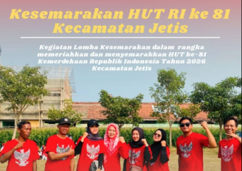KESEMARAKAN HUT RI KE-81 KEC. JETIS